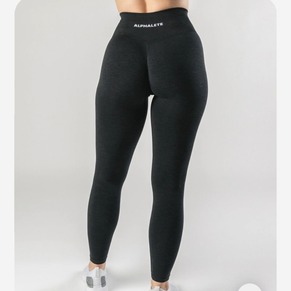 alphalete amplify leggings sizing deck